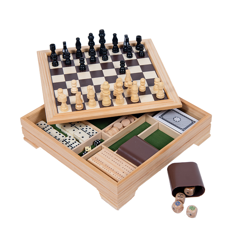 EAA Heritage logo 7-in-1 Traditional Game Set