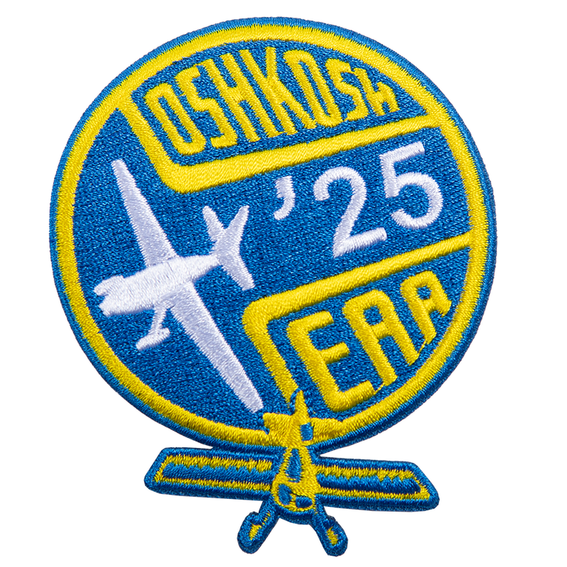 EAA AirVenture Oshkosh 2025 Heritage Flight Line Patch