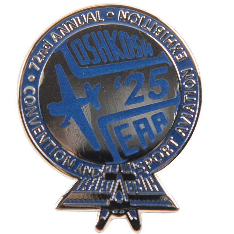 EAA AirVenture Oshkosh 2025 Heritage Flight Line Pin