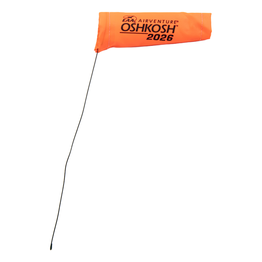 EAA AirVenture Oshkosh 2026 Mini Windsock – Shop EAA Merchandise