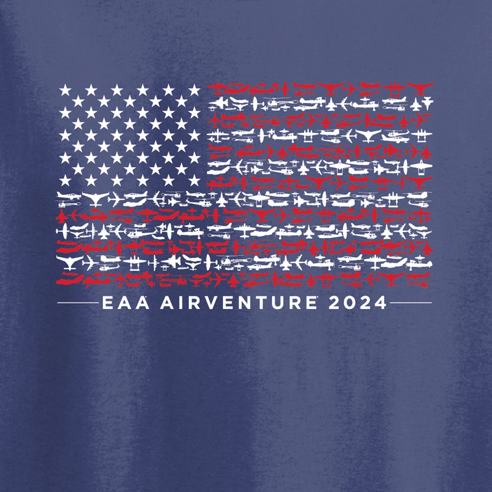 EAA Adult AirVenture 2024 Hat and TShirt Set Shop EAA Merchandise