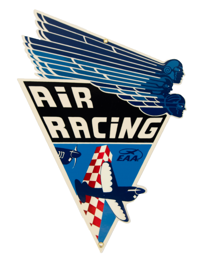 EAA Metal Air Racing Sign