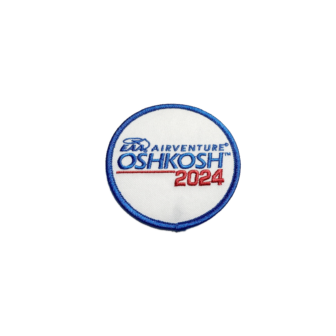 EAA AirVenture Oshkosh 2024 Round Patch Shop EAA Merchandise