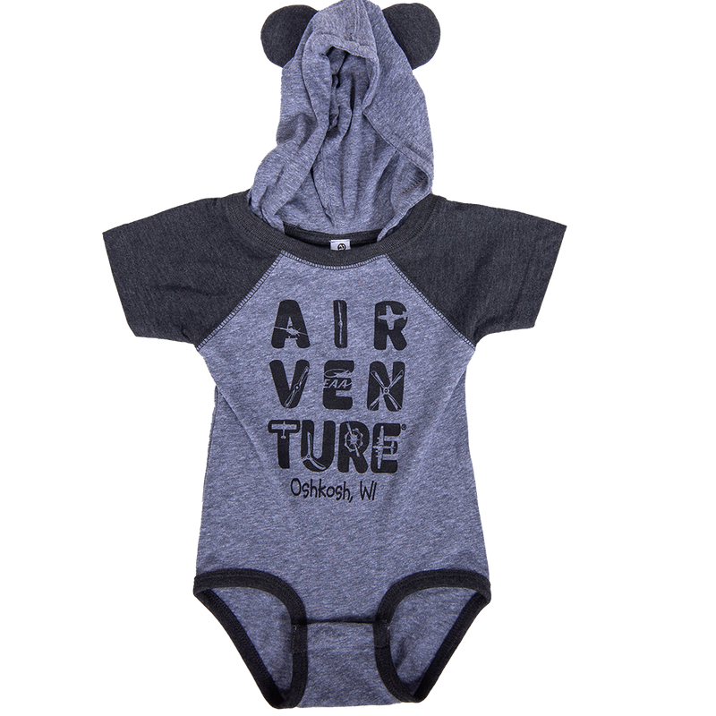 EAA Baby AirVenture Hooded Onesie