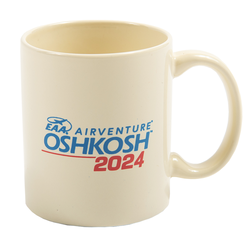 EAA AirVenture 2024 11oz Mug, Almond