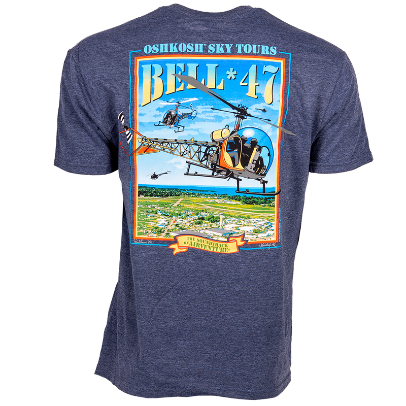 EAA Oshkosh Sky Tours Bell 47 T-Shirt