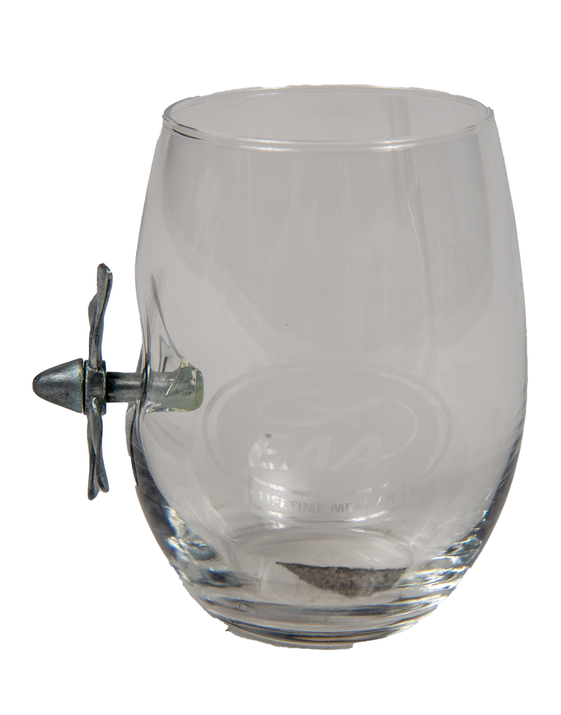 Lifetime Member BenShot Propeller Wine Glass