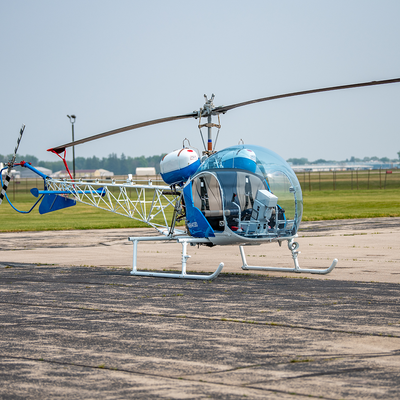 EAA Bell 47 Helicopter Hat