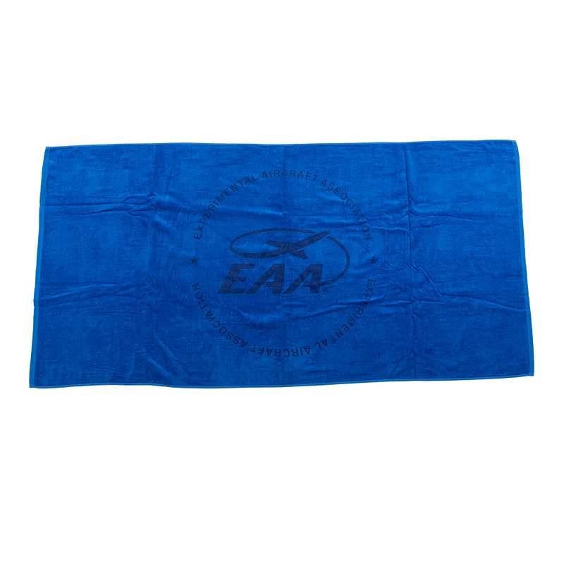 EAA Velour Beach Towel, 28"H x 58" W