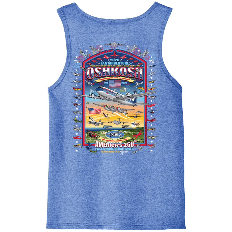 EAA AirVenture 2026 Event Tank – Shop EAA Merchandise
