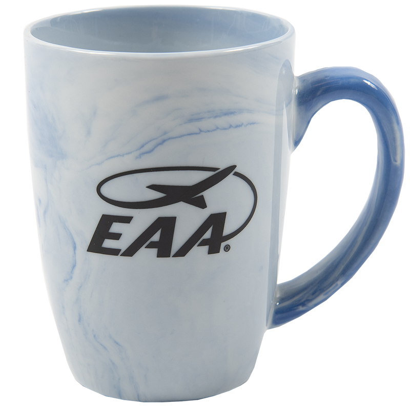 EAA Blue Marble Ceramic Mug, 16oz