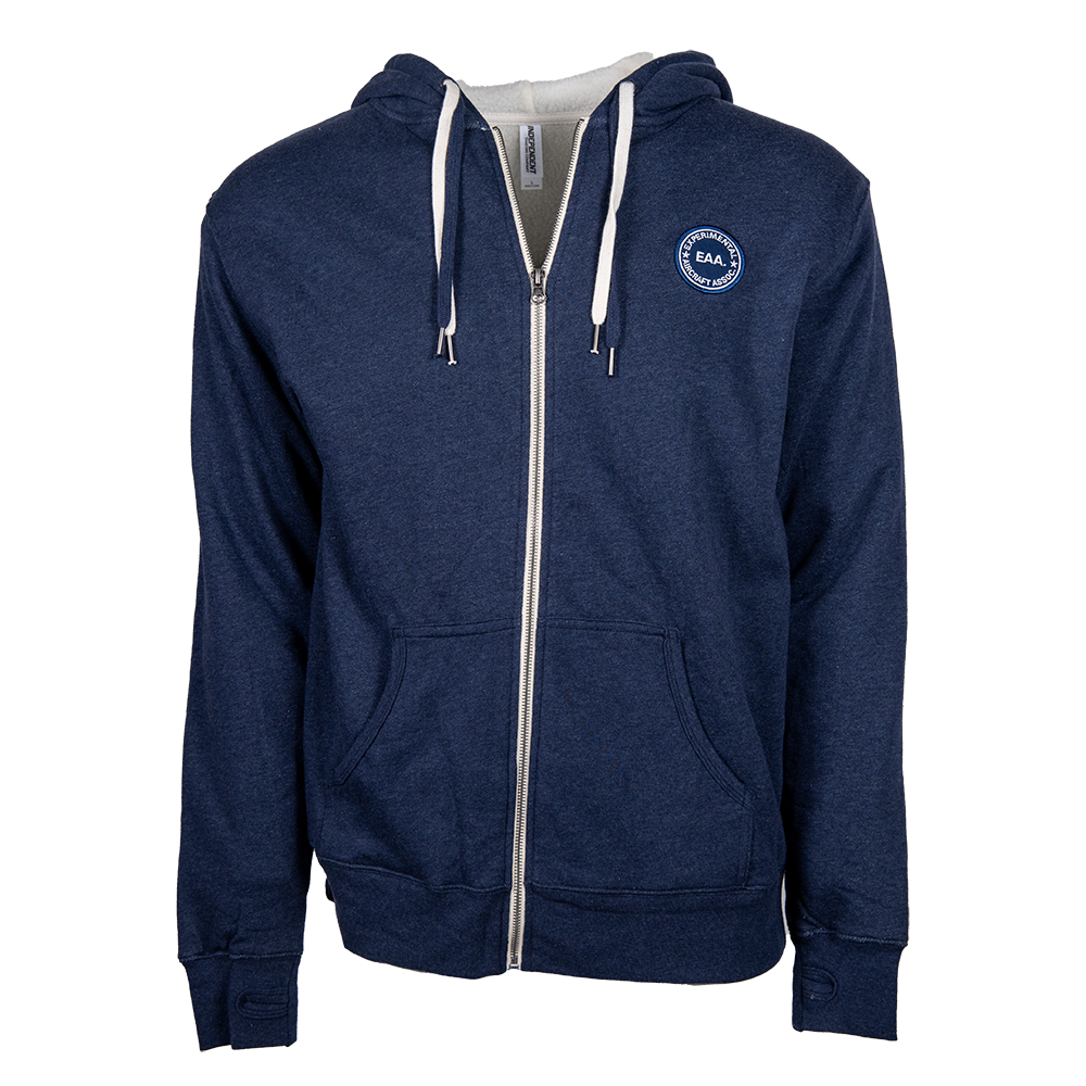 EAA Sherpa Full-Zip Hooded Sweatshirt – Shop EAA Merchandise