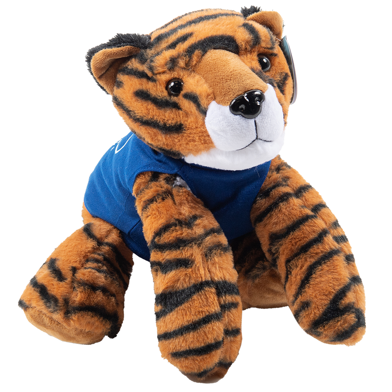 EAA Tiger Plush – 16" Brown & Black Stripes