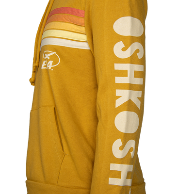 EAA Oshkosh Happy Stripes Hoodie, Ginger