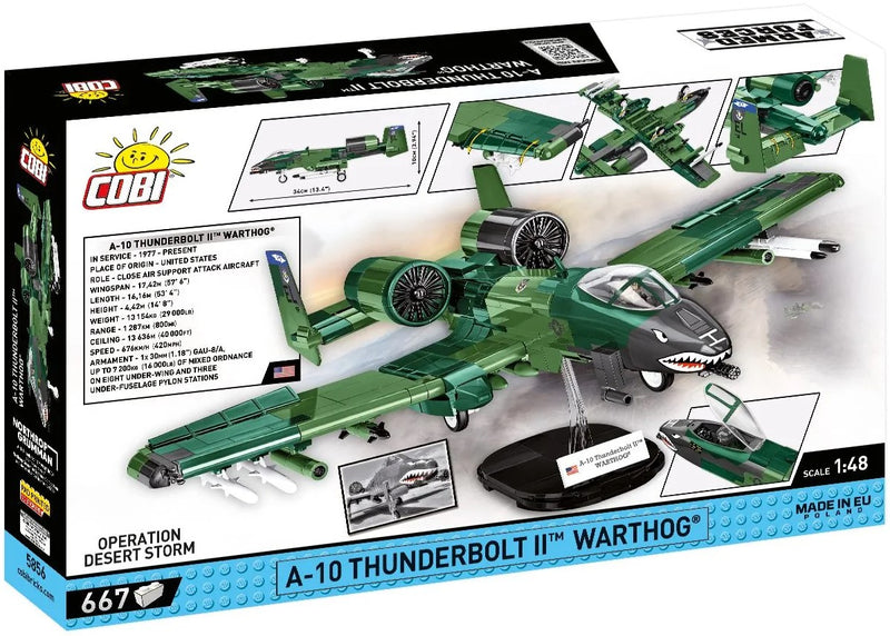 COBI A-10 Thunderbolt II Warthog Attack Aircraft