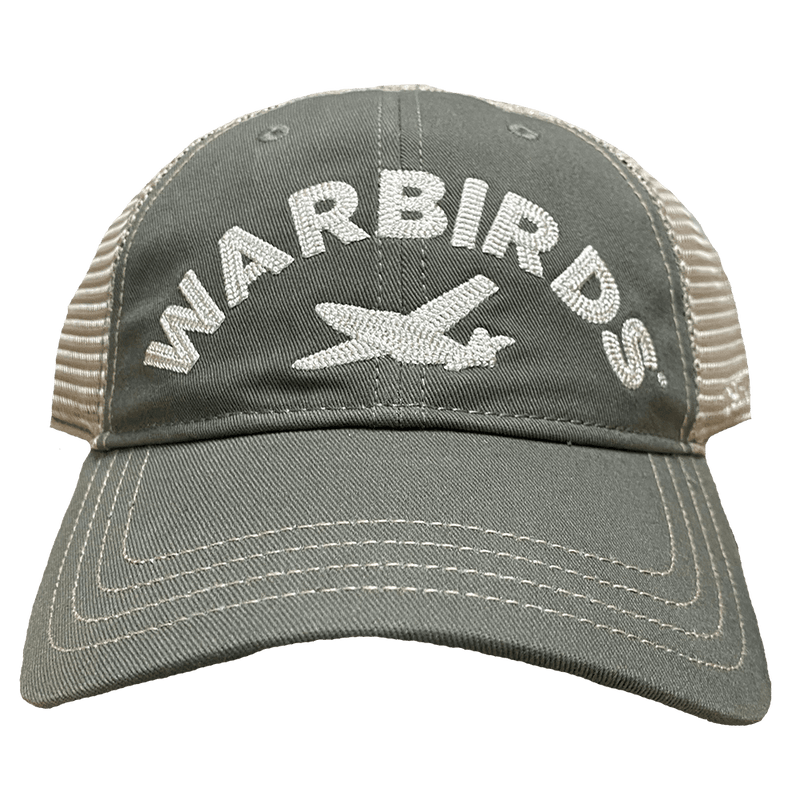 Cap Sage; Khaki; White Plane Warbirds-WB