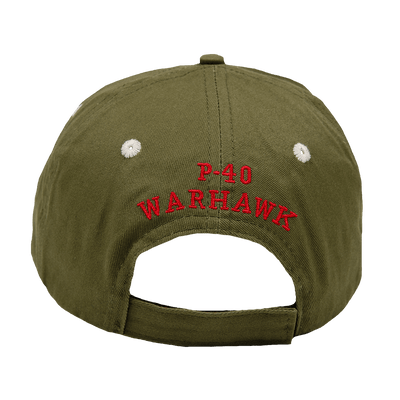 Cap Green/Tan P-40 Warhawk-WB