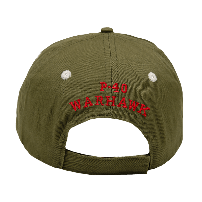 Cap Green/Tan P-40 Warhawk-WB
