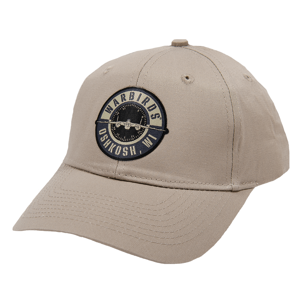 Cap Khaki Warbirds B-25 Compass-WB – Shop EAA Merchandise
