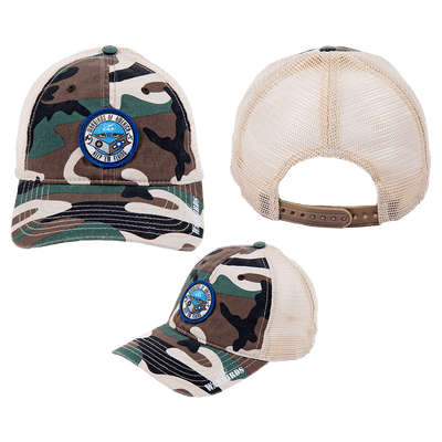 Woodland Camo Aublimated Patch Cap