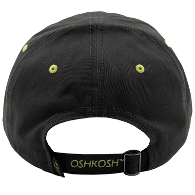 EAA AirVenture Oshkosh 2025 Cap, Charcoal & Lime