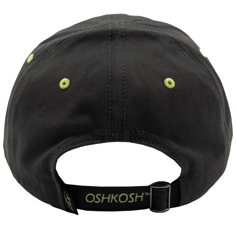 EAA AirVenture Oshkosh 2025 Cap, Charcoal & Lime