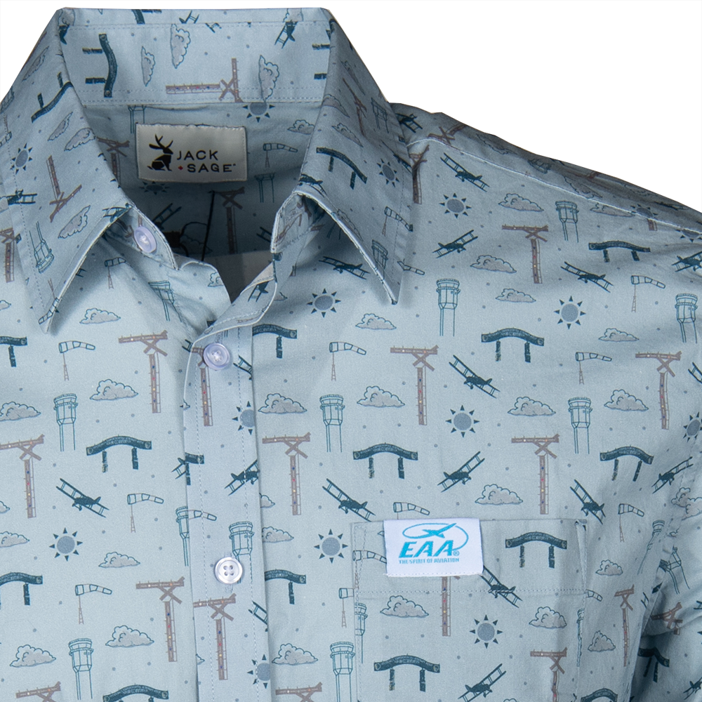 EAA Men's Jack & Sage AirVenture Button Shirt – Shop EAA Merchandise