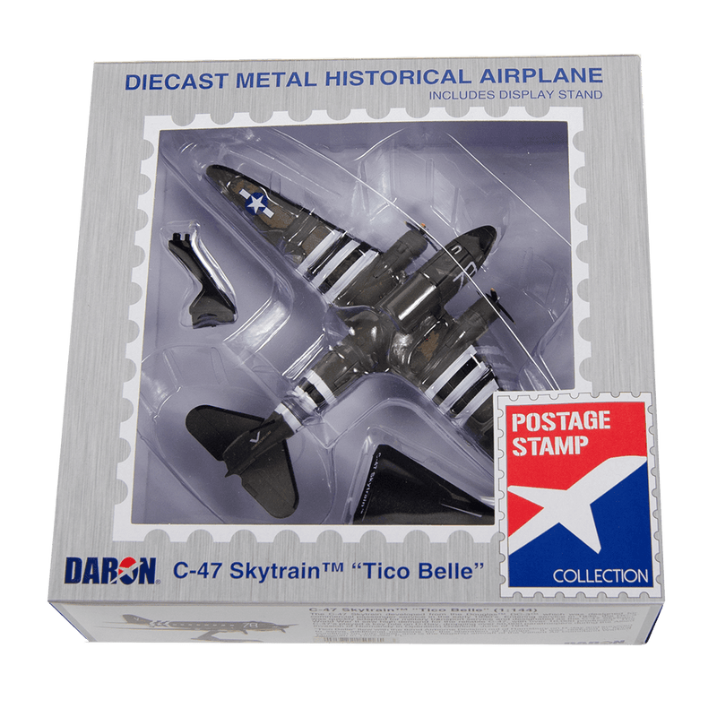 Postage Stamp C-47 Tico Belle 1/144 Scale Model