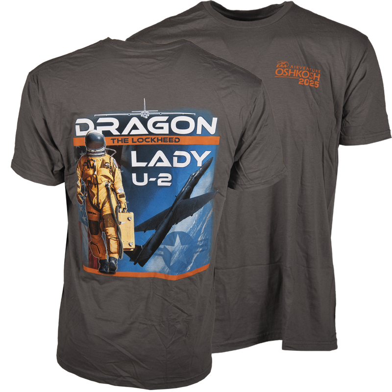 EAA AirVenture Oshkosh 2025 U-2 Dragon Lady T-Shirt