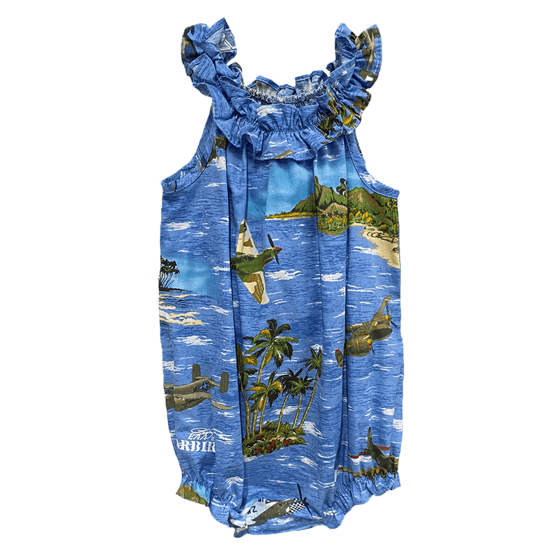 Onsie Ruffle Neck Hawaiian WWII Warbirds-WB
