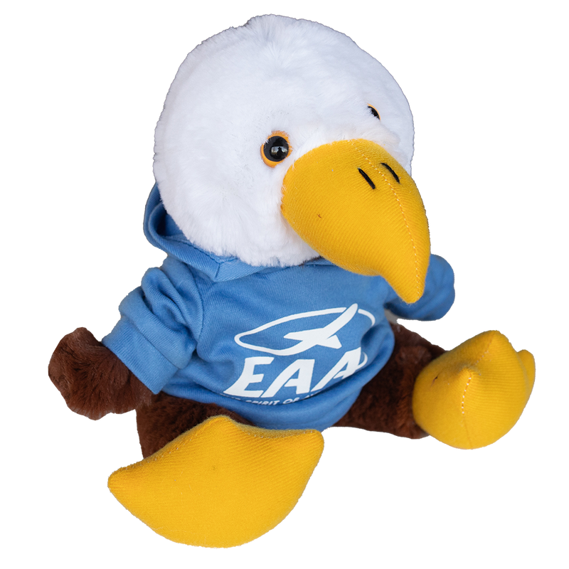 EAA Eagle Plush – 12" with Hooded Sweatshirt