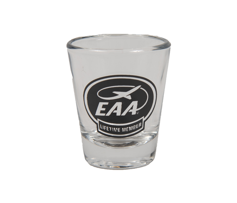 EAA Shot Glass Lifetime Member