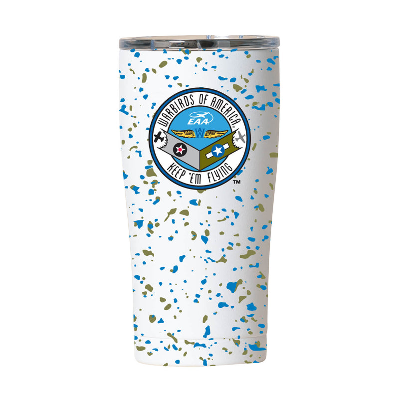 Tumbler White Confetti 20 oz-WB