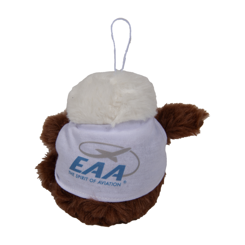 Cushy Critters Freedom Eagle with EAA T-Shirt
