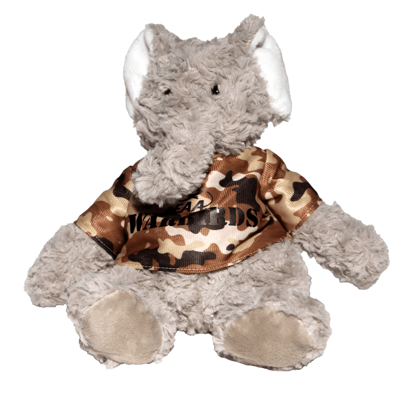 Stuffed Elephant Camo Tee Cuddle Buddies WB