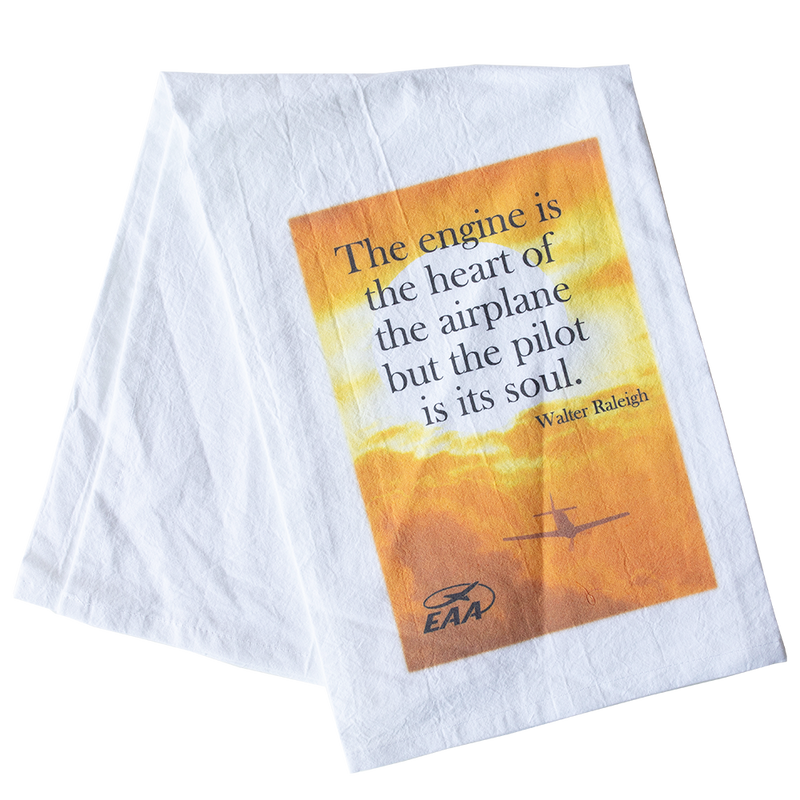 Engine is the Heart; Pilot is the Soul Kitchen Towel