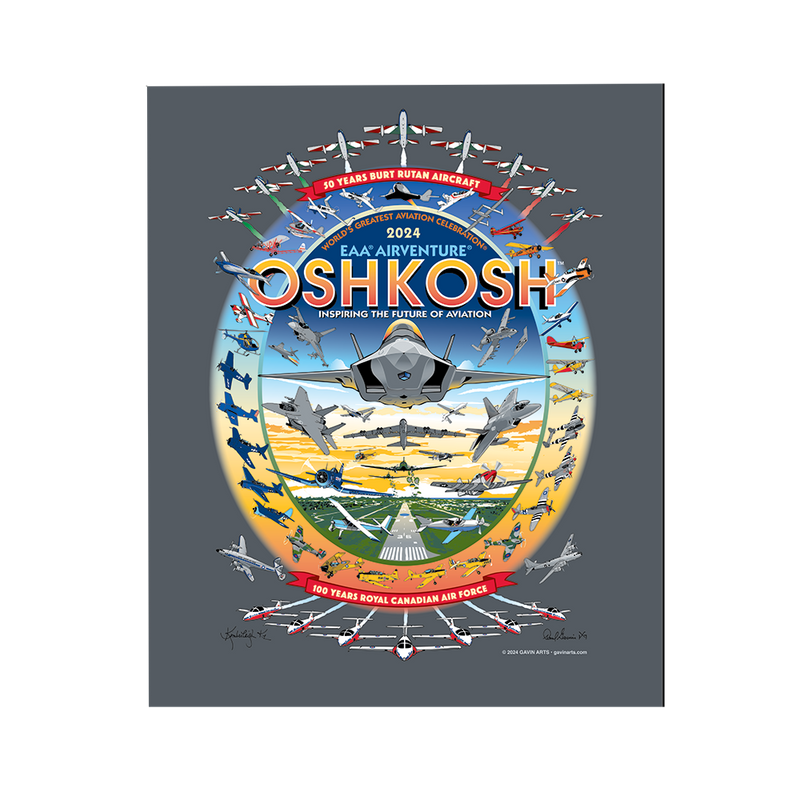 EAA AirVenture Oshkosh Event 2024 Banner