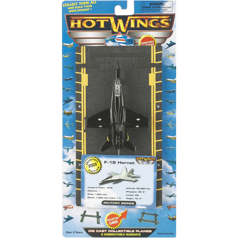 Hot Wings F-18 Hornet (Black/Yellow)