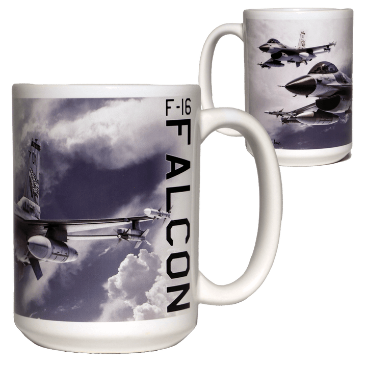 Mug F-16 Falcon Ceramic - WB  Shop EAA Merchandise