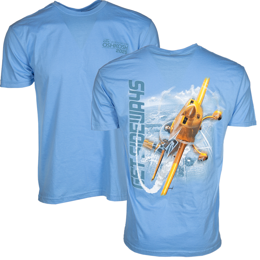 2024 OPENING SERIES Tシャツ XL EAA AirVenture Oshkosh 2025 Get Sideways T-Shirt – Shop EAA