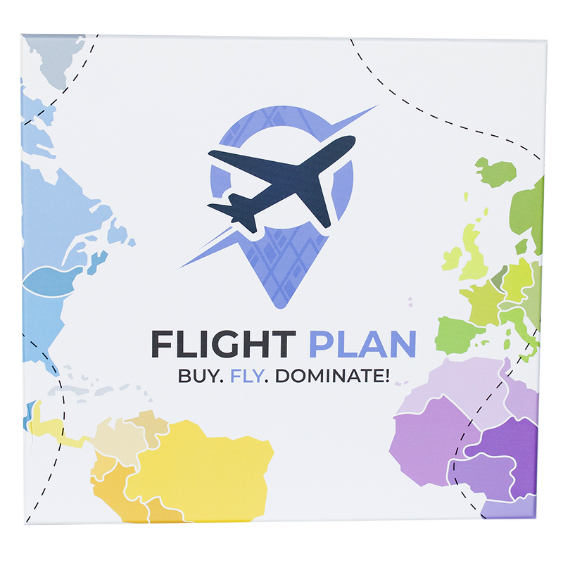 Flight Plan Board Game - Own an Empire, Ground the Competition