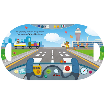 Fly Me! Plane: Interactive Driving Board Book