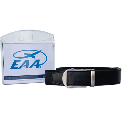 EAA Aviation-Inspired Ratchet Belt