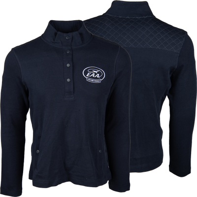 EAA Lifetime Member Ladies' 1/4 Snap Sweatshirt