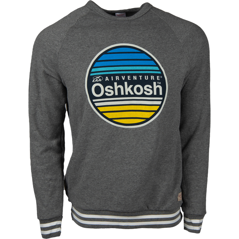 EAA Raglan Sleeve Fleece Sweatshirt, Louvre Design