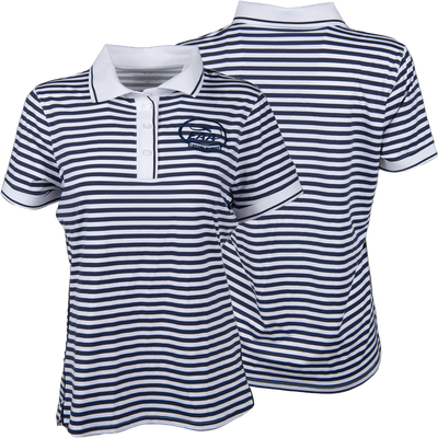 EAA Lifetime Member Ladies' Vineyard Vines Stripe Nautical Polo