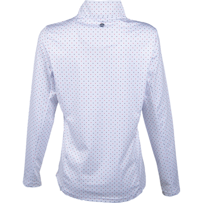 EAA Lifetime Member Ladies' 1/4 Zip Stars Performance Pullover