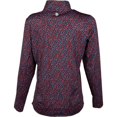EAA Lifetime Member Ladies' 1/4 Zip Multi Stars Performance Pullover