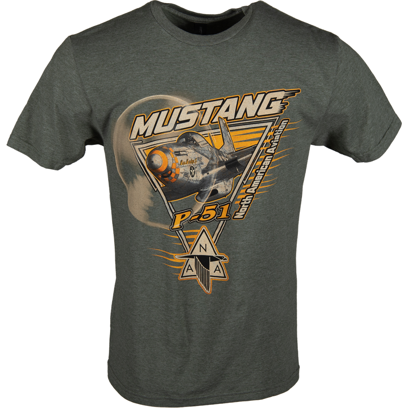 EAA AirVenture Oshkosh 2025 Mustang P-51 T-shirt
