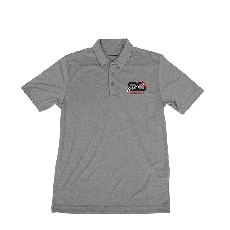 Pitts 80th Anniversary Button-Up Polo